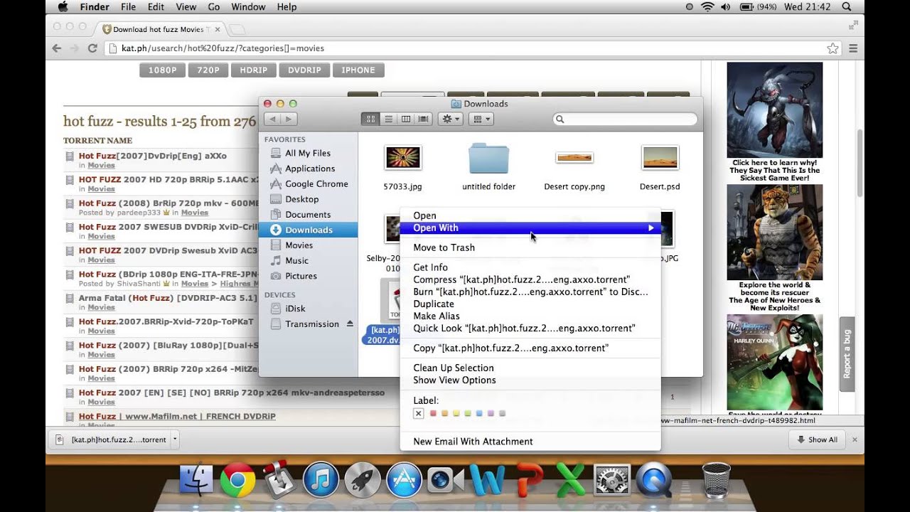 Mac Tries To Download Files Using Trnsmission